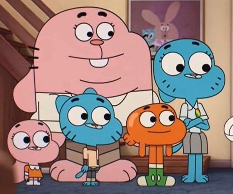 Adventures Of Gumball, Watterson Family, Gumball Darwin, Cartoon Posters, World Of Gumball, The Amazing World Of Gumball, Weird World, A Cartoon, Image Collection