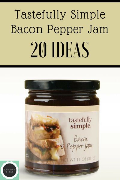 20 Uses for Tastefully Simple bacon pepper jam. www.tastefullysimple.com/web/jfink Uses For Bacon Jam, Bacon Pepper Jam Recipe, Bacon Jam Uses, Bacon Pepper Jam, Bacon Marmalade, Tastefully Simple Consultant, Quince Paste, Pepper Jam, Tastefully Simple Recipes