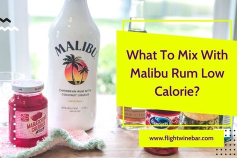 Low Cal Malibu Rum Drinks, Low Calorie Malibu Rum Drinks, Malibu Rum Drinks Recipes Low Calorie, Malibu Rum Mixers, What To Mix With Malibu Rum, Summer Drinks With Malibu Rum, Low Calorie Rum Drinks, Malibu Coconut Rum Drinks, Drinks With Malibu Rum