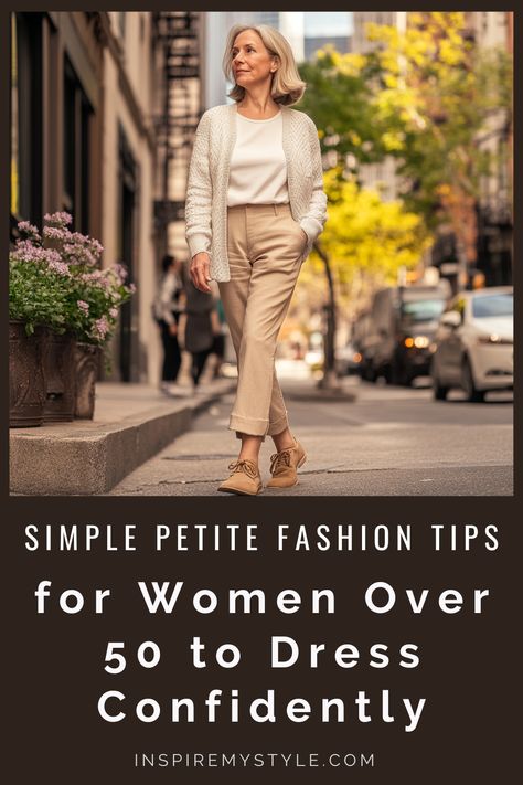 best outfit for short women Outfits On Models, Petite Street Style 2024, Petite Classic Style, Petite Older Women Fashion, Fall Outfits For Petite Women Over 50, Fall Outfits For Petite Women Over 50 Classy, Classy Fashion Outfits Women, Effortless Style Outfits, Petite Fall Outfits 2024