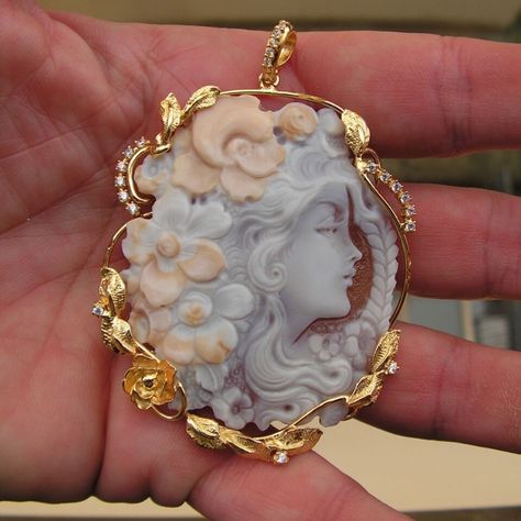 Check out Jewels Vintage Shell Cameo Coral for stunning vintage and antique jewelry pieces! Our store features unique Italian coral and shell cameos, as well as natural coral loose branches. All items are handmade and of the highest quality. #Excellent #NotEnhanced #Coral #HANDMADE #Rough #Pearl #Oval #Beige #Carnelian #LoupeClean #Italy #Natural #Fine #SterlingSilver #Pendant #eBay #eBayStore #eBaySeller #Shell #Cameo Antique Cameo Jewelry, Vintage Cameo Jewelry, Carved Flowers, Cameo Pendant Necklace, Ancient Jewellery, Baked Cod, Lady Luck, Cameo Earrings, Vintage Style Art