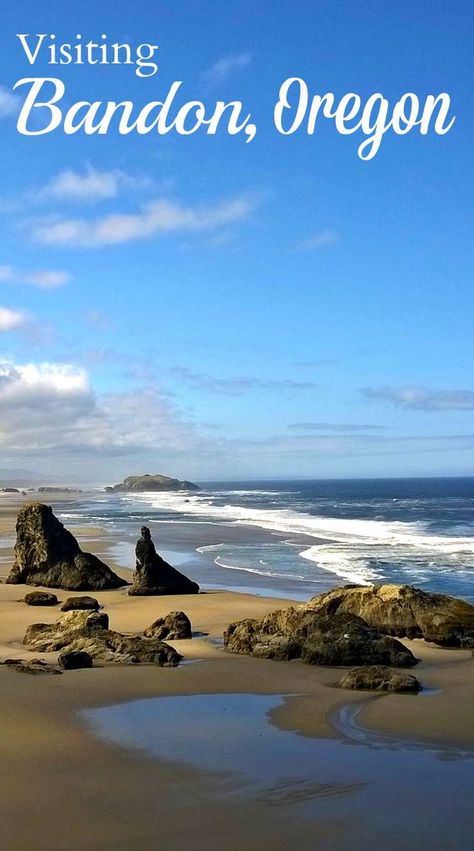 Planning a trip to the Oregon Coast? I shared post about visiting Bandon By The Sea. It's a cute little surprise of a beach town that I fell in love with | http://www.rtwgirl.com/bandon-oregon | via @rtwgirl Oregon Coast Roadtrip, Bandon Oregon, Visit Oregon, Southern Oregon Coast, Oregon Life, Explore Oregon, Oregon Vacation, Oregon Beaches, Oregon Road Trip