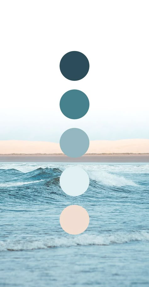 Abc Soup, Colors Moodboard, Blue Color Pallet, Ocean Color Palette, Color Branding, Beach Color Palettes, Coastal Color Palette, Calm Color Palette, Moodboard Inspiration