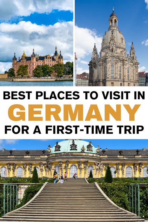 Planning to travel Europe and include some Germany destinations to your itinerary? Discover some of the top places to visit in Germany during your trip.  | Germany Bucket List | Things To Do In Germany | Places To Visit In Germany | Germany Travel Destinations | Trip To Germany | Germany Travel Guide Germany Vacation Destinations, Visit Germany Bucket List, German Places To Visit, Must See In Germany, Things To Do In Germany Bucket Lists, Places To Go In Germany, Best Things To Do In Germany, Where To Go In Germany, Southern Germany Travel