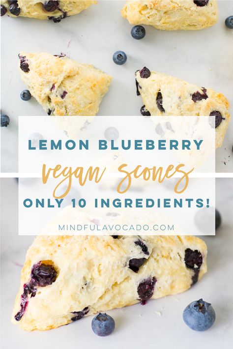 Scones Vegan, Lemon Blueberry Scones, Healthy Vegan Dessert, Blueberry Lemon Scones, Blueberry Scones Recipe, Vegan Scones, Cheesecake Vegan, Lemon Scones, Copycat Starbucks