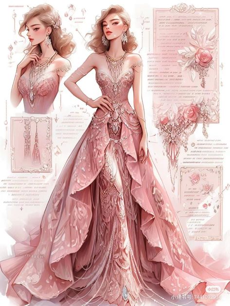 Dresses Fashion Illustration, Drawing Dress, Purple Tulle, Dreamy Gowns, Fashion Drawings, Dress Design Drawing, Old Fashion Dresses, Fantasy Dresses, Royal Dresses