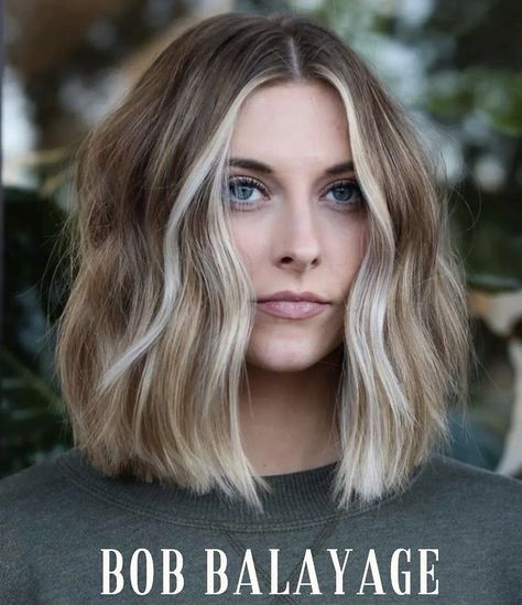 Bob Balayage, Blonde Balayage Bob, Vlasové Trendy, Dirty Blonde Hair, Lob Hairstyle, Short Hair Balayage, Short Blonde Hair, Bob Haircuts, Long Bob