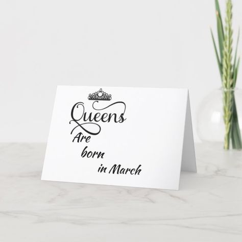 Happy Birthday My Queen, Card Queen, Born In November, My Birthday Month, Born In April, Born In February, Free Brochure Template, January Birthday, Love Girlfriend