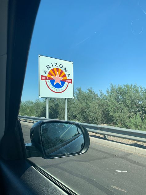 Arizona sign Arizona Sign, Airport Parking, Arizona Usa, Car Mirror, Arizona, Collage, Signs, Pins, Quick Saves