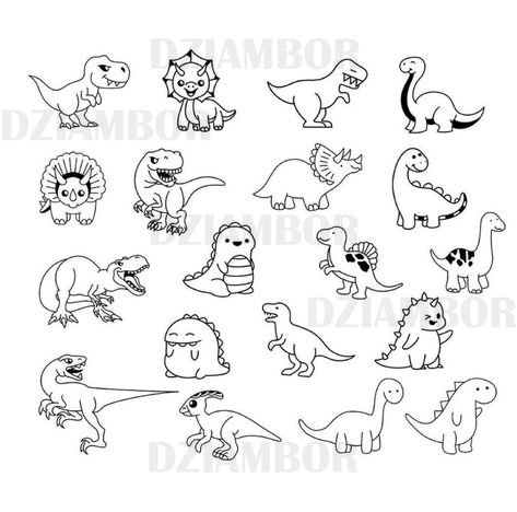 Dinosaur Tattoo Outline, Tiny T-rex Tattoo, Flash Art Tattoos, T Rex Tattoo, Dinosaur Tattoo, Basic Tattoos, Dinosaur Tattoos, Mini Tattoo, Henna Tattoo Designs Simple