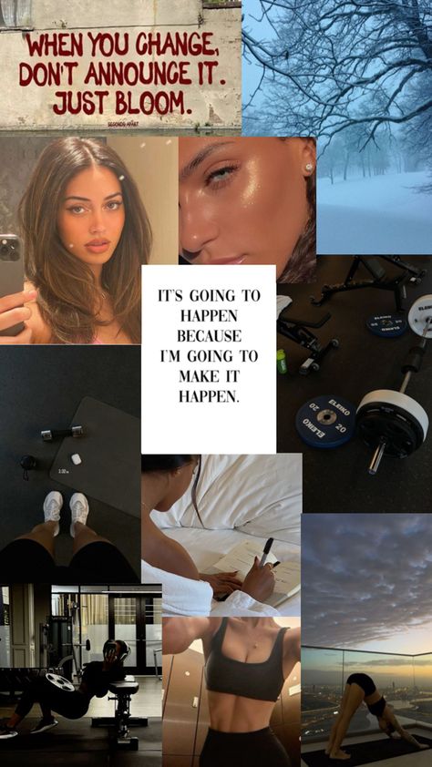 Goal Board Inspiration, Winter Arc Goals, Asthetic Backround Insta Story, Body Of My Dreams, Winter Arc Motivation, Manifesting Vision Board, Vision Board Examples, Winter Arc, Vision Board Wallpaper