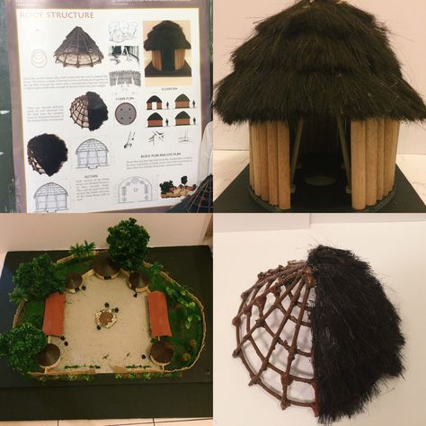 Honai Traditional House and Its Roof Structure for Final Project. Traditional Houses, Roof Structure, Traditional House, Halloween Wreath, Roof, Origami, Halloween, Quick Saves, Home Decor