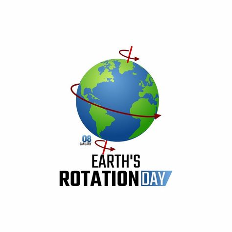 vector graphic of earth's rotation day day good for earth's rotation day celebration. flat design. flyer design.flat illustration. Earth Rotation, Rotation Of The Earth, Earth's Rotation, Earths Rotation, Solar System Projects, Day Day, Perfect Background, Flat Illustration, Free Vectors