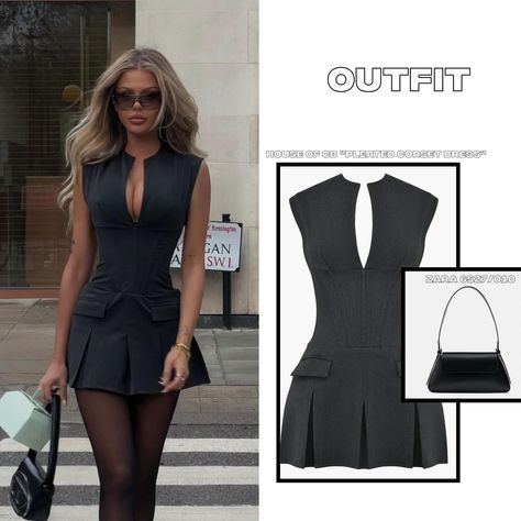 🤍OUTFIT Articlenumbers: 🤍Dress house of cb: ”pleated corset dress” 🤍Bag zara: 6527/010 #fashion #fashionstyle #fashionblogger #inspiration #inspo #outfit #dress #outfits #outfitinspo #grey #luxury #clothes #clothing #girl #women #style #fashiongram #trending #trend #haul #zara #zarawoman #fypage #explore #utforska Bag Zara, Dress Bag, Luxury Clothes, House Of Cb, Outfit Dress, Inspo Outfit, House Dress, Zara Women, Bag Dress