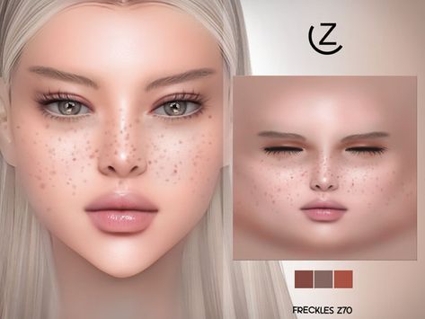 Sims 4 Cc Makeup Freckles, Ts4 Eyeshadow, Sims 4 Skin Details Cc Freckles, Sims 4 Cc Facial Features, Sims 4 Body Freckles, Sims 4 Full Body Freckles, Sims 4 Moles And Freckles, Makeup Cc, Sims Games