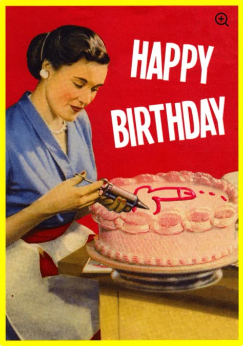 Funny Happy Birthday Meme, Decorating Icing, Funny Birthday Meme, Birthday Greetings Funny, Rude Birthday Cards, Happy Birthday Meme, Happy Birthday Funny, Funny Happy Birthday, Funny Greetings