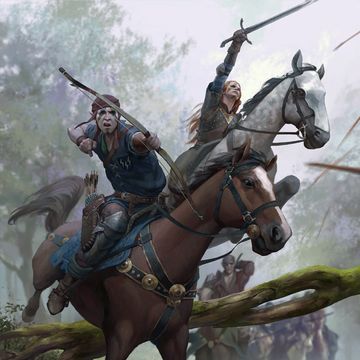 Vrihedd Brigade | Witcher Wiki | Fandom Gwent Artwork, Witcher Magic, Gwent Art, Scoia Tael, The Witcher Books, Witcher Art, Fantasy Concept Art, Fantasy Warrior, Arte Fantasy