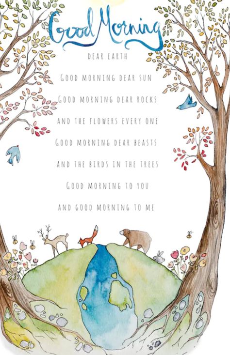 Morning Verses, Nursery Rhymes Poems, Waldorf Kindergarten, Waldorf Teaching, Childrens Poems, Childrens Poetry, Nature School, Kids Poems, Waldorf Education