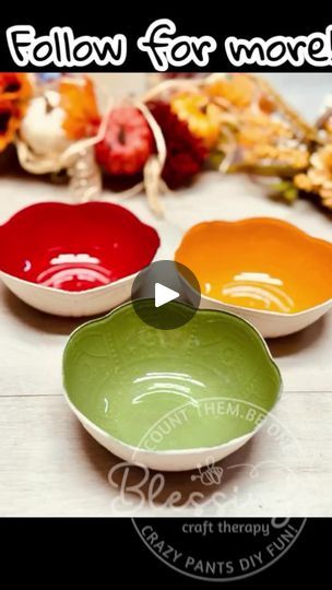 496K views · 11K reactions | Diy Dollar Tree Holiday Bowls #easycrafts #dollartreediy #blessingscrafttherapy | Blessings Craft Therapy Dollar Tree Bowl Crafts, Runzas Recipe, Painted Dishes, Senior Crafts, Craft Therapy, Christmas Arts, Holiday Bowl, Dollar Store Christmas Crafts, Dollar Tree Hacks