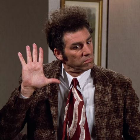 Kramer Seinfeld, Seinfeld Elaine, Seinfeld Kramer, Seinfeld Funny, Series Quotes, The Great I Am, Jerry Seinfeld, Serenity Now, Ensemble Cast