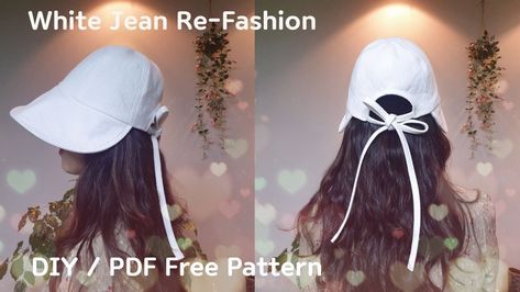 Pola Topi, Herbal Skin Care, Cape Pattern, Hat Tutorial, Hat Patterns To Sew, Cap Patterns, Bonnet Hat, Diy Hat, Hat Ideas