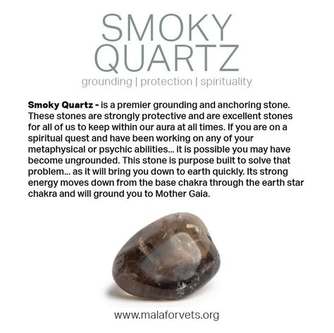 Smokey Quartz Meaning, Witch Stones, Stone Quotes, Lower Chakras, Quartz Meaning, Minerals Crystals Stones, Gemstones Chart, Crystal Seashells, Quarts Crystal