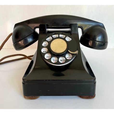 1940s Phone, 1940s Telephone, Vintage Homemaker, Black Telephone, Estate Planning Checklist, Rotary Dial Phone, Antique Phone, Antique Telephone, Childhood Memories 70s