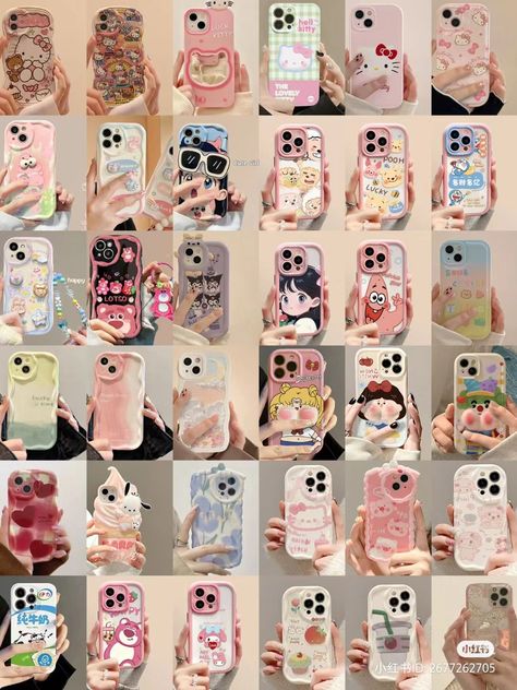 Phone Back Cover Ideas Aesthetic, Casing Hp Aesthetic, Hp Iphone, Paper Doll Printable Templates, Cute Ipad Cases, Retro Phone Case, School Bag Essentials, Keyboard Typing, Kawaii Phone Case