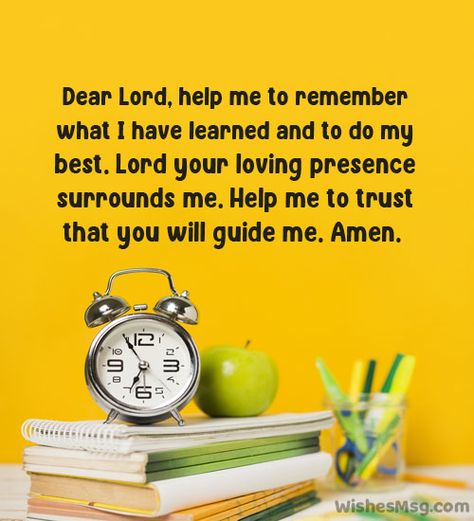 60 Powerful and Encouraging Prayers for Exams - WishesMsg Pray For Exams Student, Prayer For Studying For Exam, Prayers For Exams, Students Prayer, Prayer For Exam Success, Prayer Before Exam, Exam Encouragement, Quotes From Bible, Best Wishes For Exam