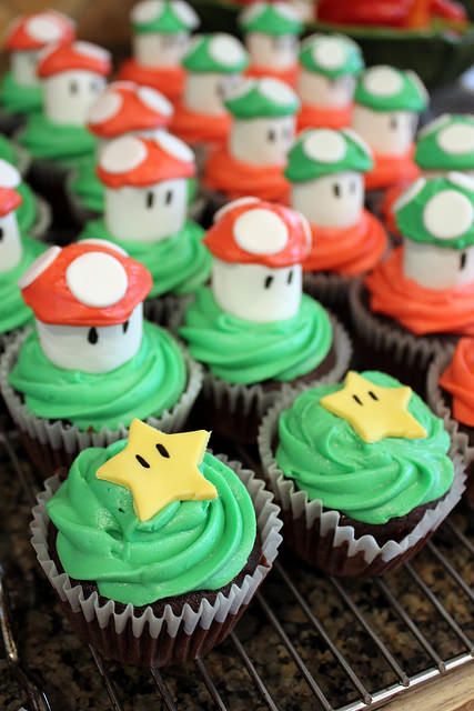 Farm Animal 2nd Birthday, 2nd Birthday Theme, Mario Cupcakes, Super Mario Cupcakes, Mario Birthday Cake, Super Mario Bros Birthday Party, Mario Cake, Cupcakes For Boys, Mario Bros Birthday