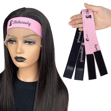 Laid Edges, Wig Headband, Wig Install, Lace Bands, Adjustable Headband, Business Hairstyles, Best Amazon, Wig Accessories, Frontal Wigs