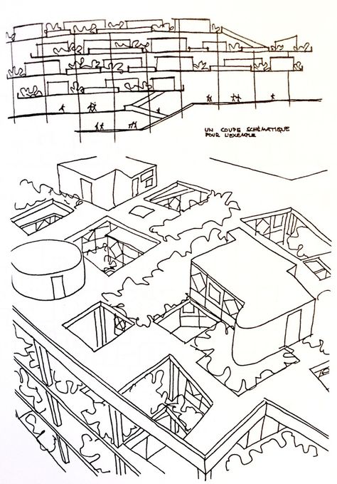 Gallery of Interview with Yona Friedman: “Imagine, Having Improvised Volumes ‘Floating’ In Space, Like Balloons” - 44 Urban Renovation, Yona Friedman, Balloons Arch, Conceptual Drawing, Arch House, Floating In Space, Student House, Green Architecture, Graduation Project