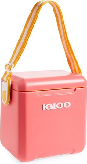 IGLOO Cotton Candy Tagalong 11-Quart Cooler | Nordstrom Retro Cooler, Custom Mailer Boxes, Cooler Gift, Fancy Kitchens, Really Cute Puppies, Sock Outfits, Fun Color, Summer Gifts, Beach Essentials