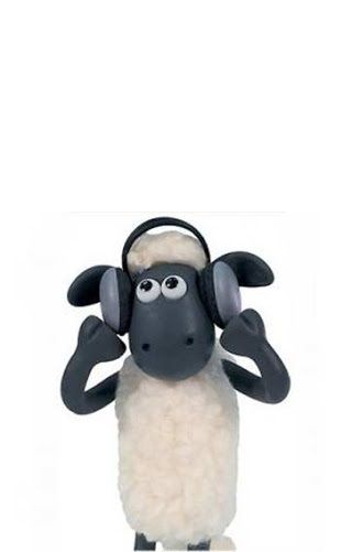 wallpaper shaun sheep 🐏¸.•*¨) Shaun The Sheep, The Sheep, Sheep, Music, Flowers