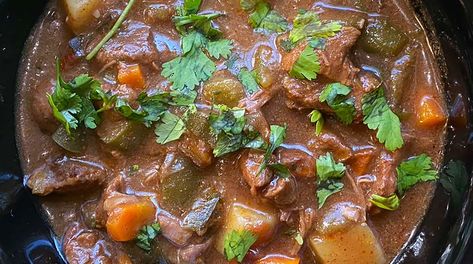 Recipe: Bear Stew | An Official Journal Of The NRA Bear Stew, Bear Meat, Game Meat, Yellow Potatoes, Camp Chef, Wild Game Recipes, Ghost Peppers, Yellow Pepper, Wild Game