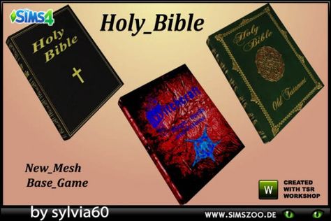 Blackys Sims 4 Zoo: Holy Bible by sylvia60 • Sims 4 Downloads Male Decor, Sims 4 Cc Decor, Sims 4 Hair Male, Sims 4 Decades Challenge, Sims Medieval, Die Sims 4, Sims 4 Cas Mods, Medieval Furniture, Sims 4 House Plans