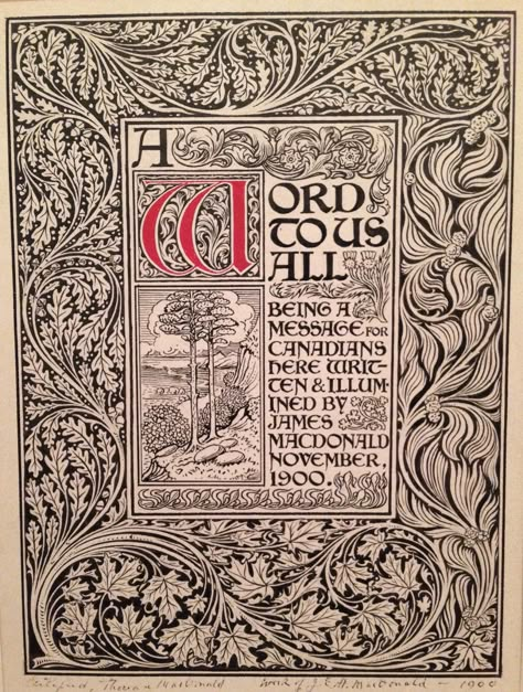 Arts And Crafts Movement Typography, Arts And Craft Design, Arts Crafts Movement, Arts And Crafts Movement Design, Arts And Crafts Design, Summer Arts And Crafts, Arts And Crafts Interiors, Tom Thomson, Arts And Crafts Storage