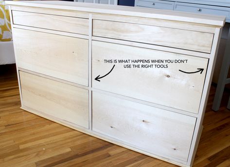 emily-dresser-drawer-face-gaps Jen Woodhouse, Chest Drawer, Stuff To Build, Diy Furniture Bedroom, Dresser Drawer, Diy Closet, Wooden Chest, Free Plans, Diy Furniture Projects