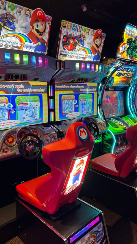 Aesthetic Arcade, Arcade Game, Game Night, Video Game, Mario, Instagram Photos, On Instagram, Instagram