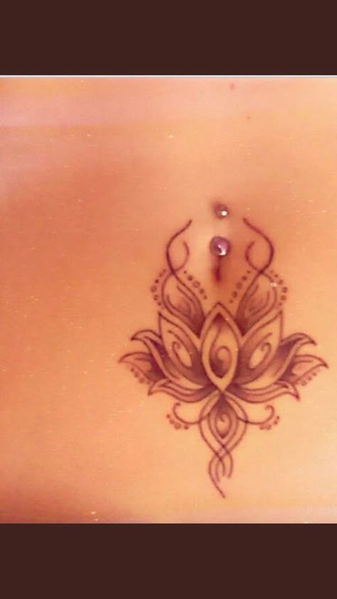 Navel Tattoos For Women, Cute Belly Tattoos, Cs Tattoo, Lower Belly Tattoos For Women, Rafa Tattoo, Belly Tattoo Ideas, Belly Tattoos For Women, Belly Button Tattoos, Lower Belly Tattoos