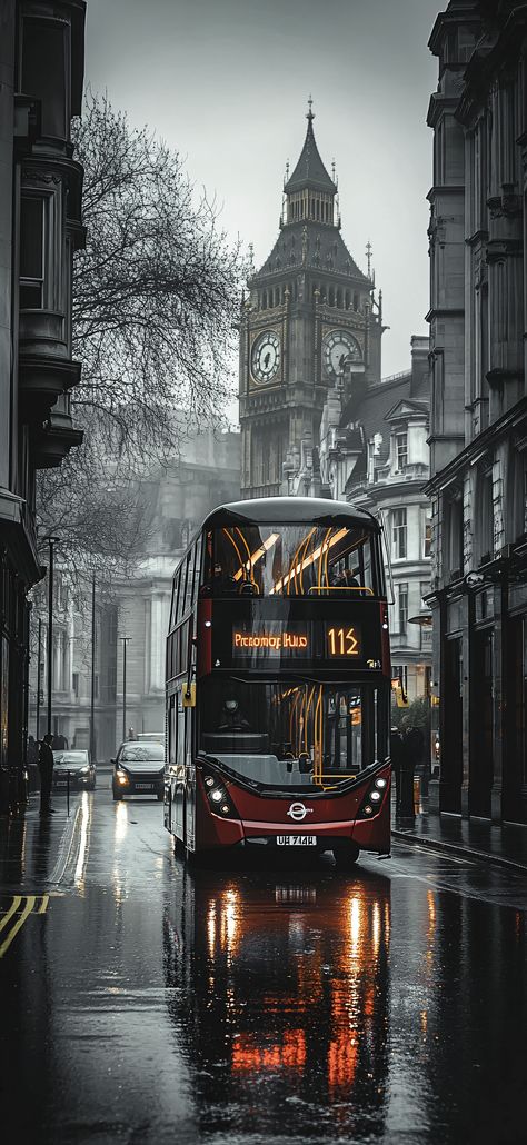 Classic Anime Style, Rainy London, London Rain, October Wallpaper, Cool Pictures For Wallpaper, Classic Anime, 2160x3840 Wallpaper, Simple Phone Wallpapers, Cool Backgrounds Wallpapers