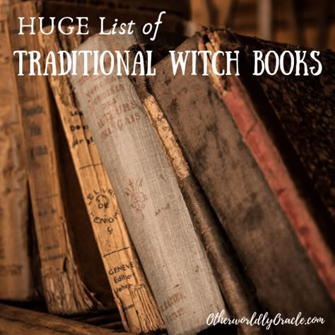 HUGE List of Traditional Witch Books: Witchcraft, Folklore, and Herbalism Witchcraft Decor, Traditional Witchcraft, Green Witchcraft, Books Decor, Witchcraft Books, Witch Spirituality, Eclectic Witch, Witchcraft For Beginners, Witch Spell