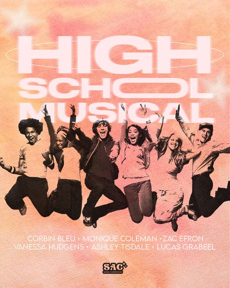 HIGH SCHOOL MUSICAL POSTER / DISNEY / RETRO / FANART High School Musical Aesthetic Poster, High School Musical Poster Vintage, Highschool Musical Poster, Hsm Poster, High School Musical Fanart, Hsmtmts Poster, High School Musical Poster, Hsm Aesthetic, High School Musical Aesthetic