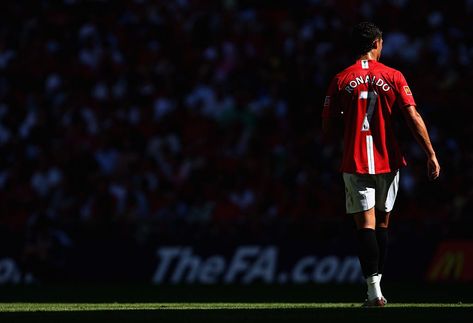 LONDON - AUGUST 05: Cristiano Ronaldo of Manchester United walks through the shadows during the FA Community Shield match between Chelsea and Manchester United at Wembley Stadium on August 5, 2007 in London,England. (Photo by Clive Rose/Getty Images) Cristiano Ronaldo Wallpapers For Laptop, Laptop Wallpaper Manchester United, Ronaldo Pc Wallpaper 1920x1080 Full Hd, Cristiano Ronaldo Laptop Wallpaper, Football Pc Wallpaper 1920x1080 Full Hd, Cristiano Ronaldo Wallpapers 4k Pc, Cristiano Ronaldo Girlfriend, Ronaldo Celebration, Cr Ronaldo