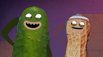 Pickle And Peanut Pfp, Pickle And Peanut, Mood Humor, Cartoon Icons, Pickles, Profile Picture, Peanut, Humor, Disney