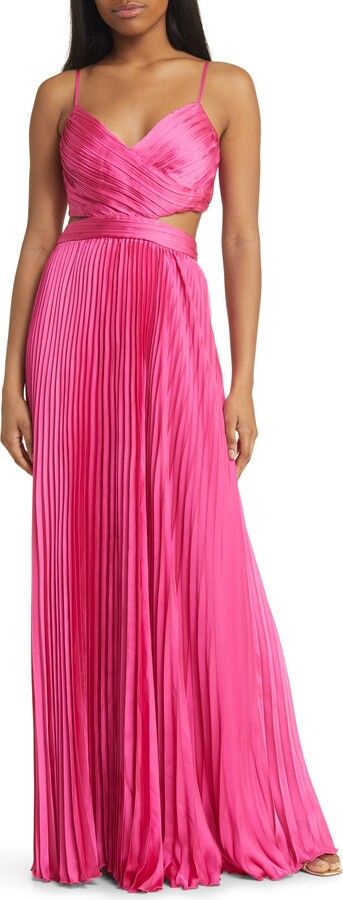 Got the Glam Pleated Gown College Formal Dresses, Pleated Prom Dress, Formal Maxi Dresses, Cruise Fits, Spring Formal Dresses, Affordable Formal Dresses, Pink Pleated Dress, Wedding Sunset, School Dance Dresses