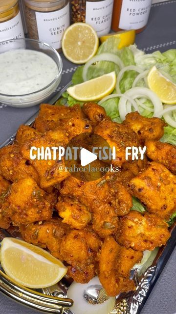 RAHEELA on Instagram: "Chatpati fish fry! winter series ❄️   Make sure to follow @raheelacooks for more cooking recipes!! 🔥   • • • • •  #fyp #foryoupage #food #foodie #reels #recipe #easyrecipes #yummy #delicious #fishpakora #fishmasala #masala #southasian #homemade #dinner #pakora #recipe #viral #desi #fish #coating #cod #chatpatifish #masalafish #viral #raheelacooks #chatpati" Fish Pakora Recipe, Fish Recipes Indian Style, Masala Fish, Afghan Food Recipes, Fried Cod, Fried Fish, Fish Recipes, Seafood Recipes, Seafood