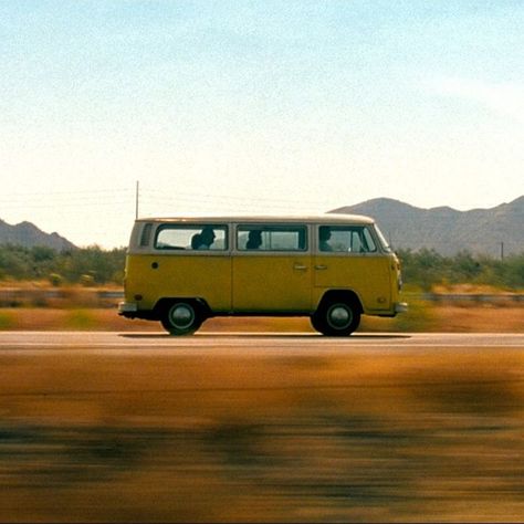 Yellow Movie Aesthetic, Summer Cinematography, Little Miss Sunshine Aesthetic, Yellow In Film Aesthetic, Sunshine Movie, Indie Film Cinematography, Orange Cinematography, Cinematic Photography Yellow, Little Miss Sunshine Poster