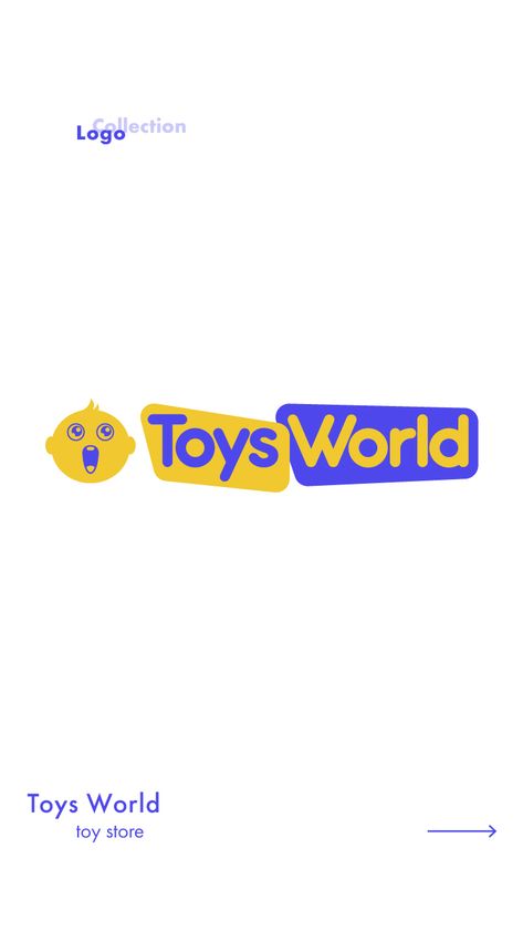 Toy Brand Logo, Toy Store Logo Design, Toy Store Branding, Toy Logo Design, Toy Branding, Toy Store Logo, Toys Logo Design, Toy Logo, Modern Kids Toys