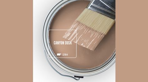 Canyon Dusk Behr Paint, Canyon Dusk Behr, Earthy Terracotta, Pintura Exterior, Behr Paint, Random House, Color Of The Year, Color Trends, Room Inspo